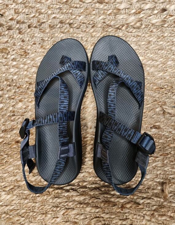 Chaco Men’s Size 14 Navy Blue Black Z2 Classic Sandals Casual Comfort Outdoor main image 5